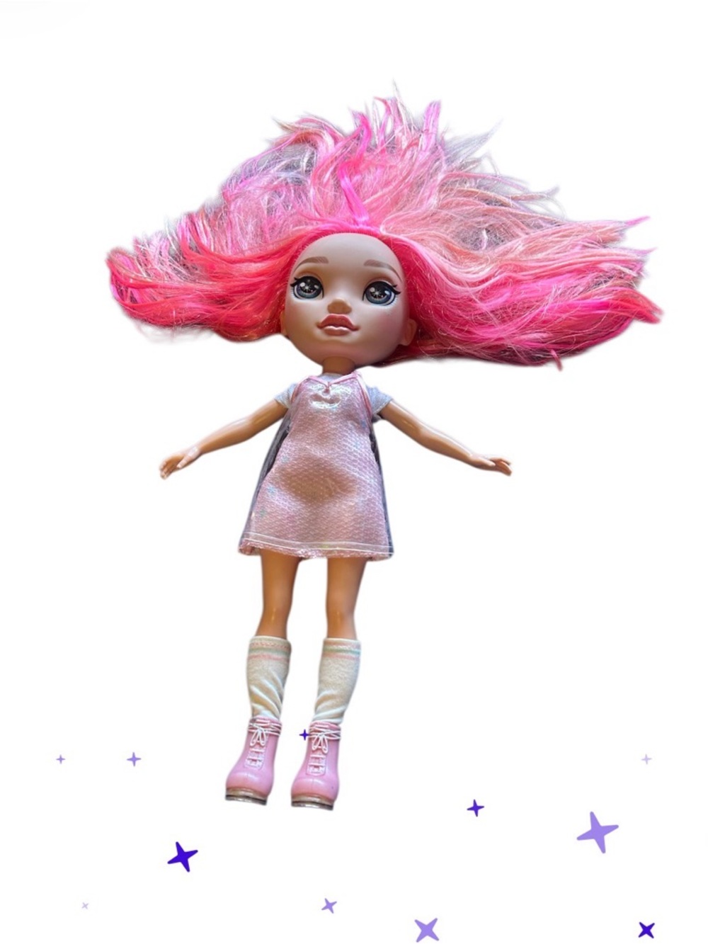 Rainbow High Pixie Rose Pink-Haired Fashion Doll with Outfit